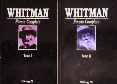 Poesia Completa Whitman - Tomos 1, 2 