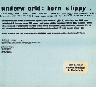 [수입] Underworld - Born Slippy   