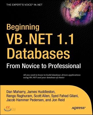 Beginning VB .Net 1.1 Databases: From Novice to Professional