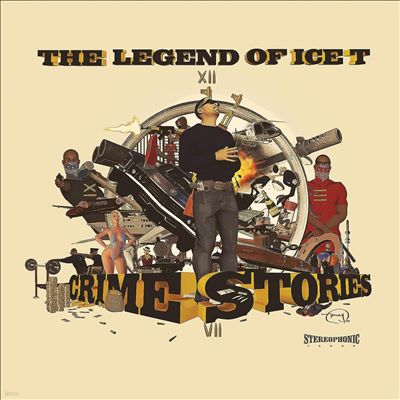 Ice-T — Legend Of Ice T: Crime Stories 앨범 커버