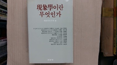 現象學이란 무엇인가