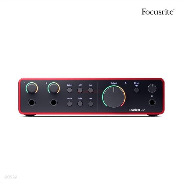 Focusrite Scarlett 2i2 4th 오디오인터페이스 포커스라이트 스칼렛 2i2 4세대 MIDI 오인페 홈레코딩 개인방송
