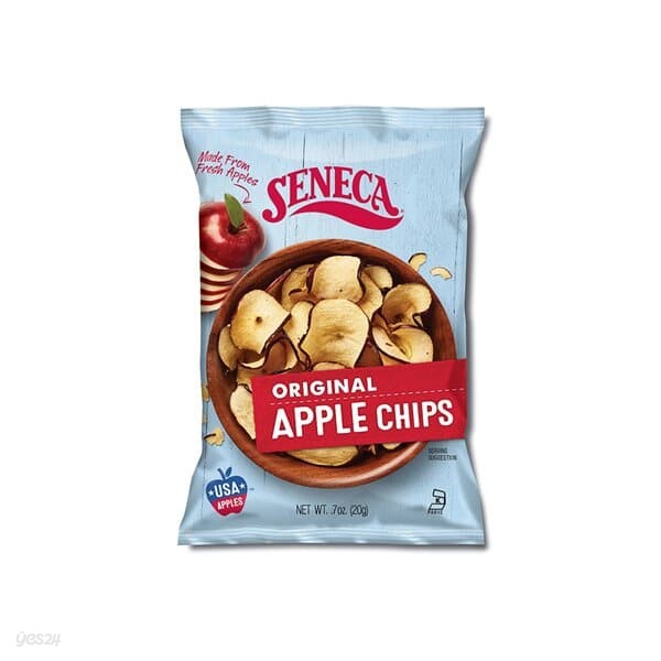 세네카 애플칩 사과칩 애플 스낵 사과 과자 20g x 1개입 (3가지맛 선택)