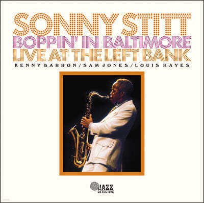 Sonny Stitt — Boppin' In Baltimore Live At The Left Bank: 1973년 볼티모어 미공개 레코딩 앨범 커버
