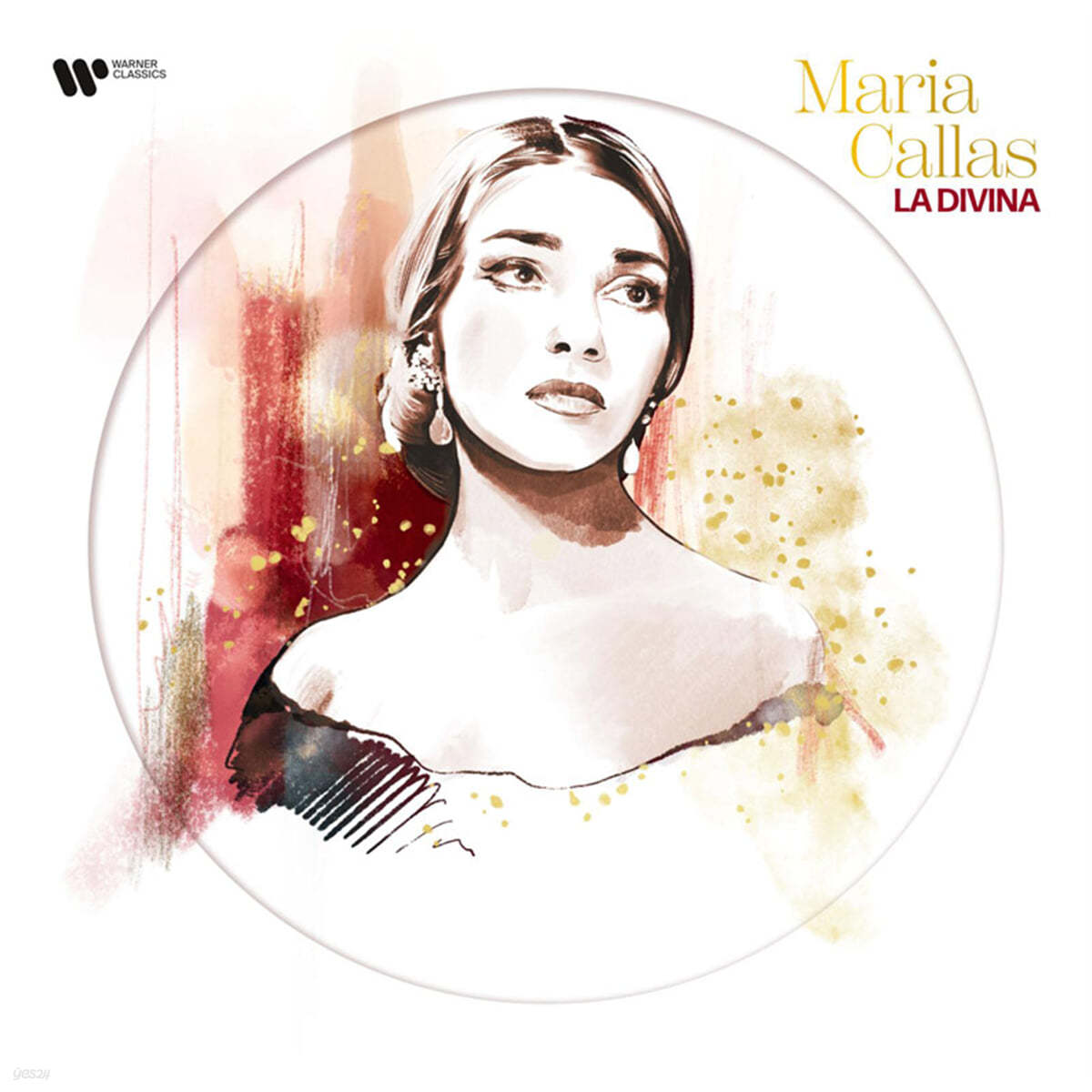 Maria Callas 마리아 칼라스 베스트 - 라 디비나 (La Divina) [픽쳐디스크 LP]