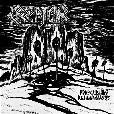 Kreator — Bonecrushing Rehersals '85 앨범 커버