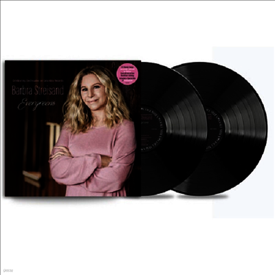 Barbra Streisand — Evergreens: Celebrating Six Decades On Columbia Records 앨범 커버