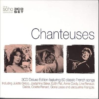 Various Artists - Chanteuses: 60 Classic French Songs (3CD Set)