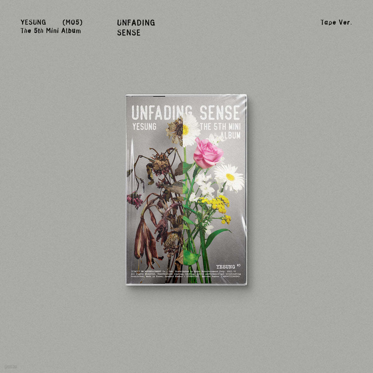예성 (Yesung) - 미니앨범 5집 : Unfading Sense [Tape ver.][카세트테이프]