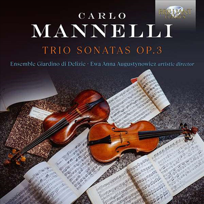 ڸ: ǳ ǰ (Mannelli: Triosonatas) (2CD) - Ensemble Giardino di Delizie