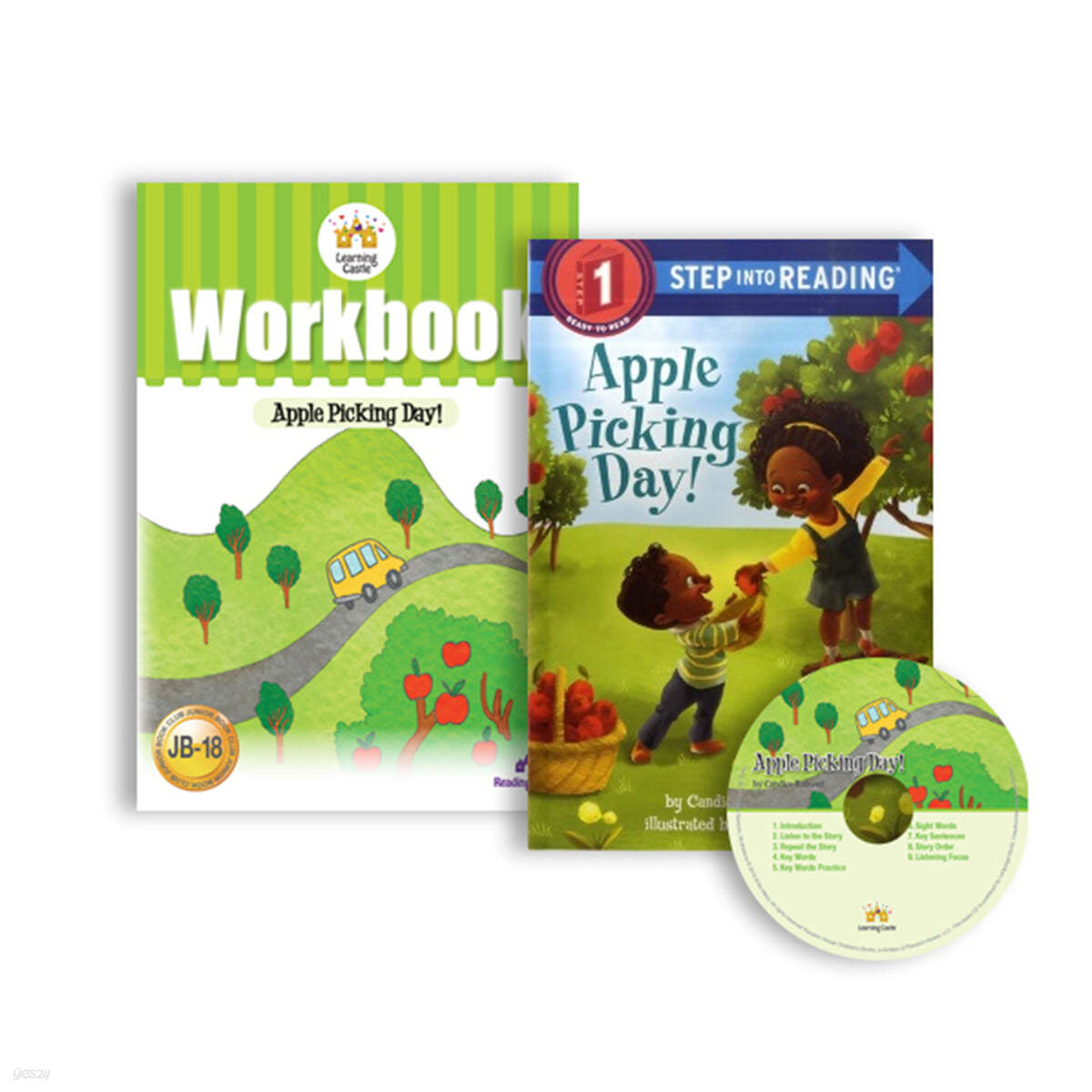 러닝캐슬 주니어 B18 : Apple Picking Day! : Student book + Work Book + CD