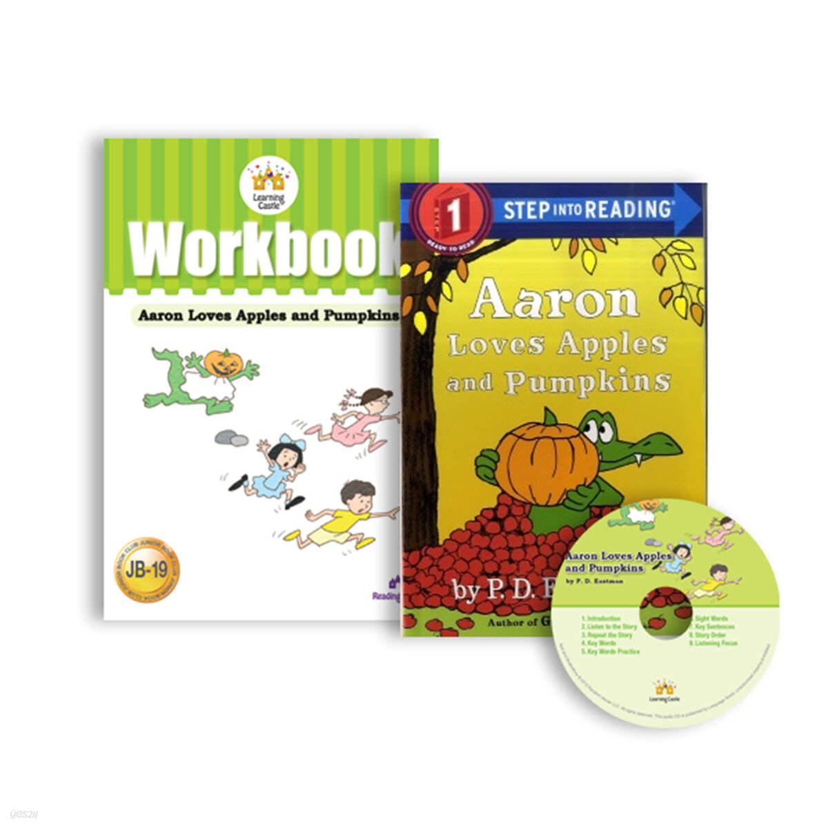 러닝캐슬 주니어 B19 : Aaron Loves Apples and Pumpkins : Student book + Work Book + CD