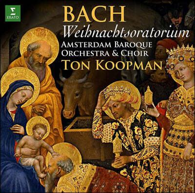 Ton Koopman — Ton Koopman 바흐: 크리스마스 오라토리오 (Bach: Christmas Oratorio, BWV248) 앨범 커버