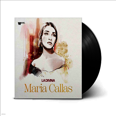 Maria Callas — 칼라스 베스트 - 라 디비나 (La Divina - Maria Callas) - Maria Callas 앨범 커버