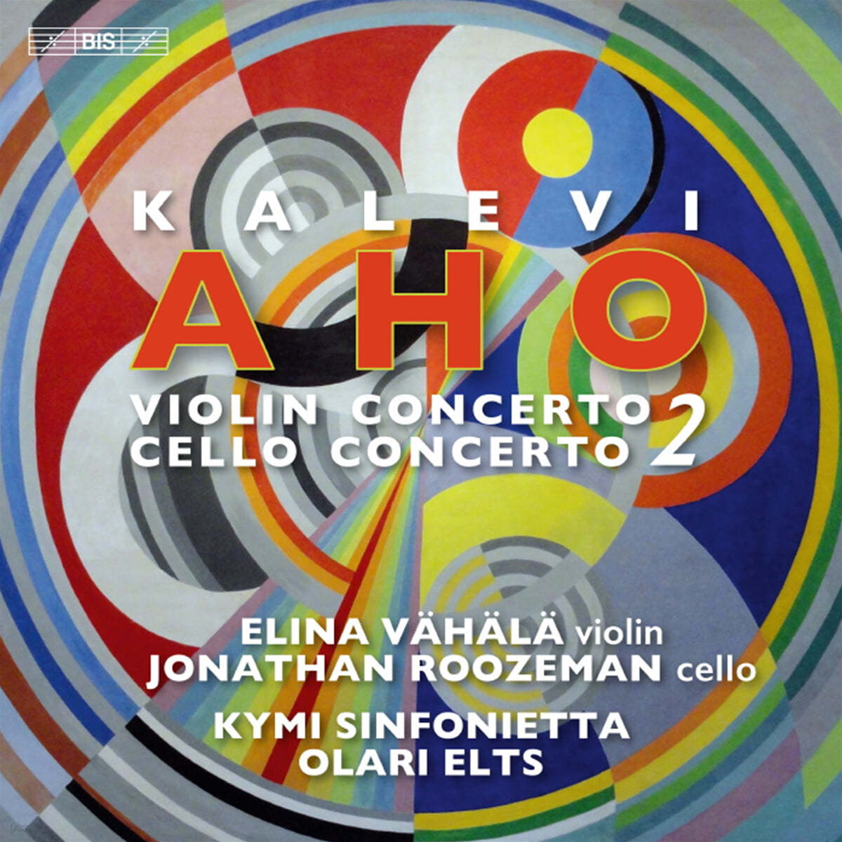 Olari Elts 아호: 바이올린 협주곡 2번, 첼로 협주곡 2번 (Aho: Violin Concerto No.2, Cello Concerto No.2)