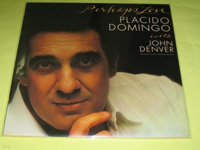 Placido Domingo with John Denver - Perhaps Love ,,, LP음반