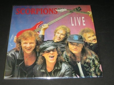 Scorpions ?? Scorpions Live (할리데이 / 윈드 오브 체인지) ,,, LP음반