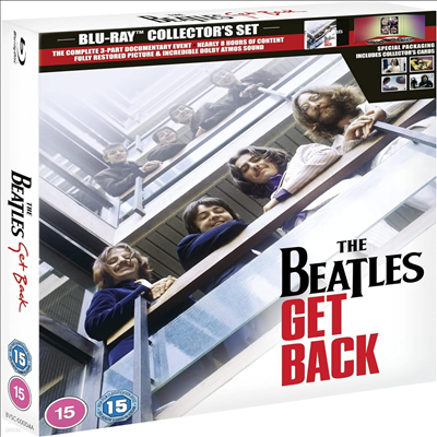 Beatles: Get Back (Collector's Edition Box Set)(Region Free) (Ʋ:  )(ѱ۹ڸ)(Blu-ray)