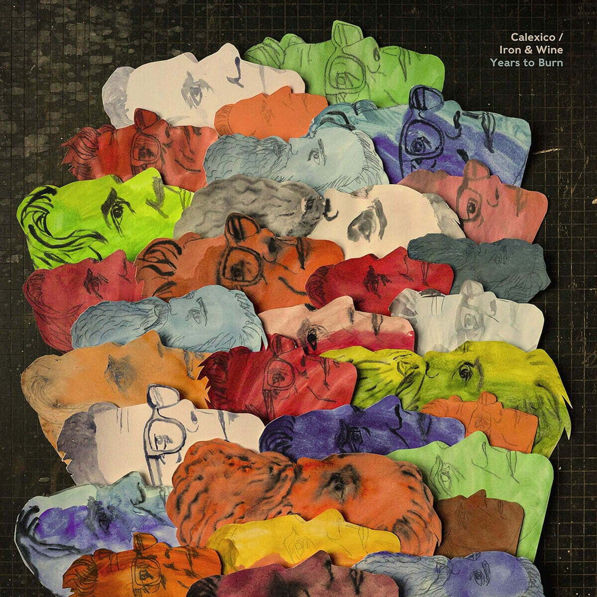 Iron & Wine / Calexico (아이언 앤 와인 / 칼렉시코) - Years To Burn [LP]