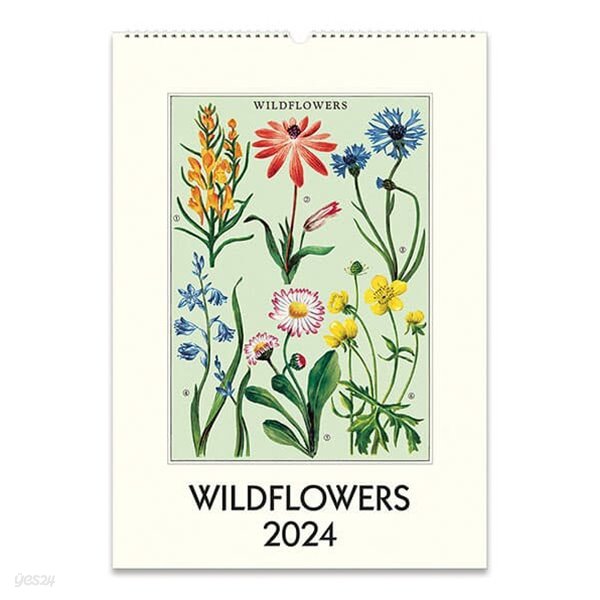 2024 벽걸이캘린더 Wildflowers