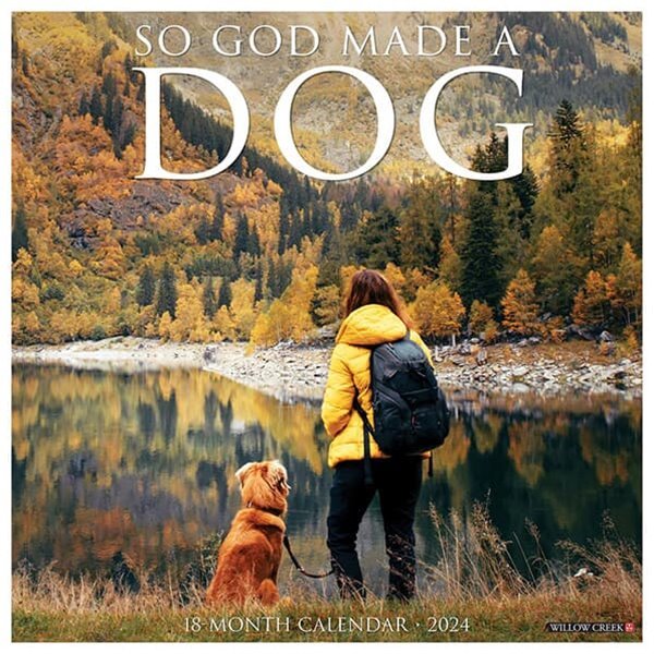 2024 캘린더 So God Made a Dog