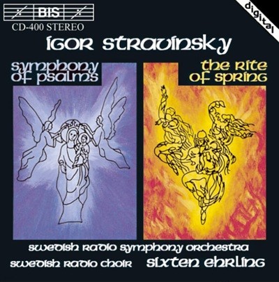 스트라빈스키 (Igor Stravinsky) : Symphony Of Psalms / The Rite Of Spring -  얼링 (Sixten Ehrling) (유럽발매)