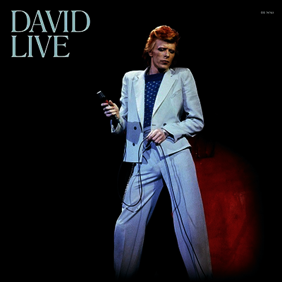 David Bowie — David Live (2005 Mix)(2016 Remastered) 앨범 커버