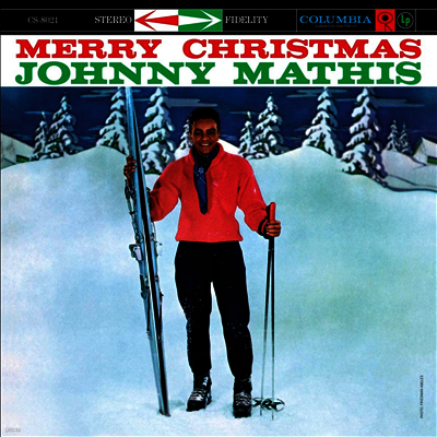 Johnny Mathis — Merry Christmas 앨범 커버