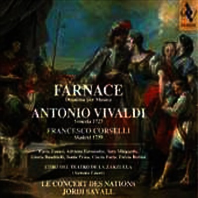 비발디, 코르셀리 : 파르나체 (Vivaldi, Corselli : Farnace) (3CD) - Jordi Savall - 예스24