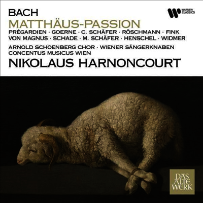 Nikolaus Harnoncourt — 바흐: 마태 수난곡 (Bach: St Matthew Passion, BWV244) - Nikolaus Harnoncourt 앨범 커버