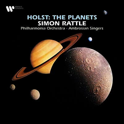 Simon Rattle — 홀스트: 행성 모음곡 (Holst: The Planets) - Simon Rattle 앨범 커버