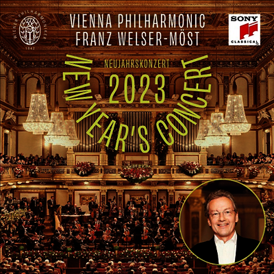 Franz Welser-Most — 2023 빈 신년음악회 (New Year's Concert 2023) - Franz Welser-Most 앨범 커버