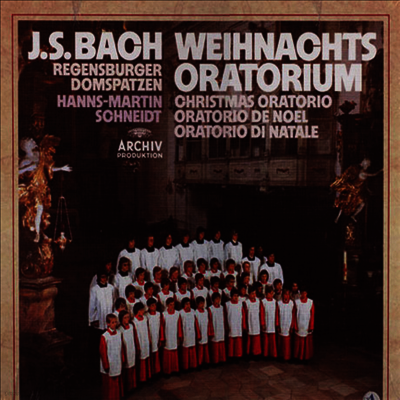 Regensburger Domspatzen — 바흐 : 크리스마스 오라토리오 (Bach : Christmas Oratorio) - Regensburger Domspatzen 앨범 커버