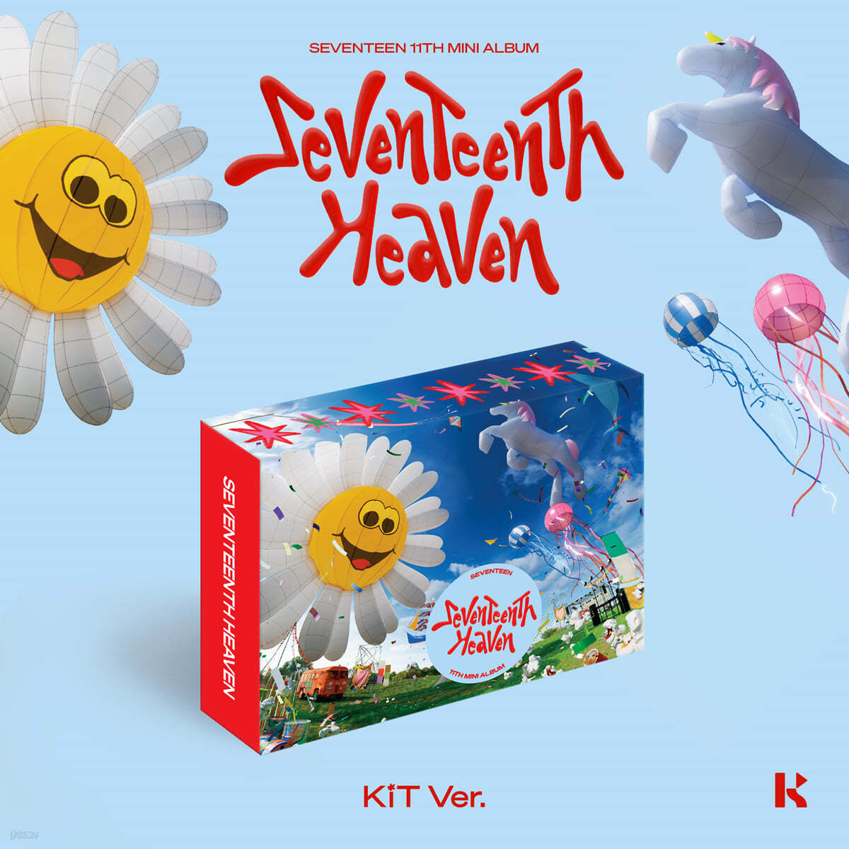 세븐틴 (SEVENTEEN) - 미니앨범 11집 : SEVENTEENTH HEAVEN [KiT ver.][리뉴얼]