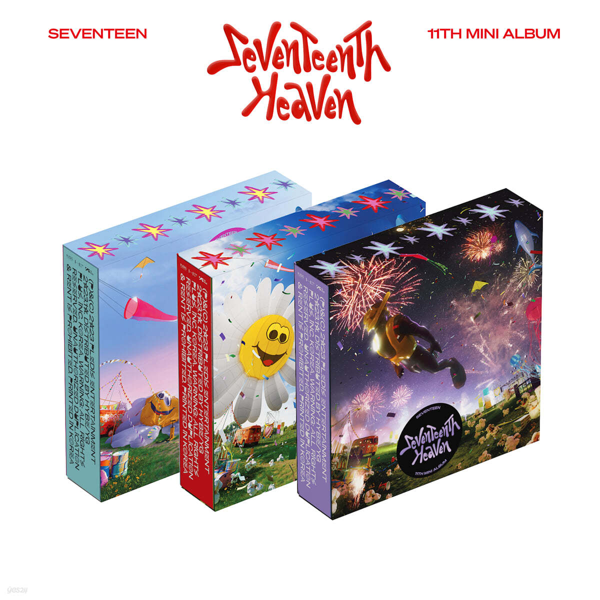 [공동구매] 세븐틴 (SEVENTEEN) - 미니앨범 11집 : SEVENTEENTH HEAVEN [3종 중 1종 랜덤발송]