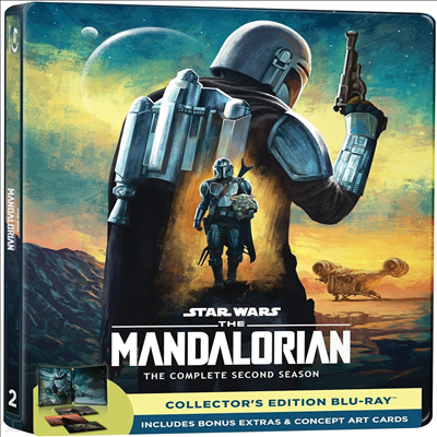 Mandalorian (2019): Season 2 (޷θ  2) (Steelbook)(ѱ۹ڸ)(Blu-ray)