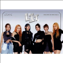 ̾ (Stayc) - Lit (CD+DVD) (ȸ A)
