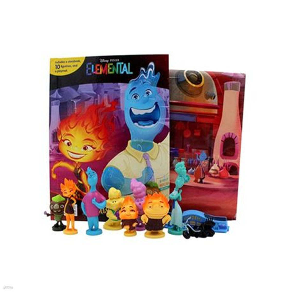 Disney / Pixar Elemental My Busy Books  디즈니 픽사 엘리멘탈 비지북 피규어 책