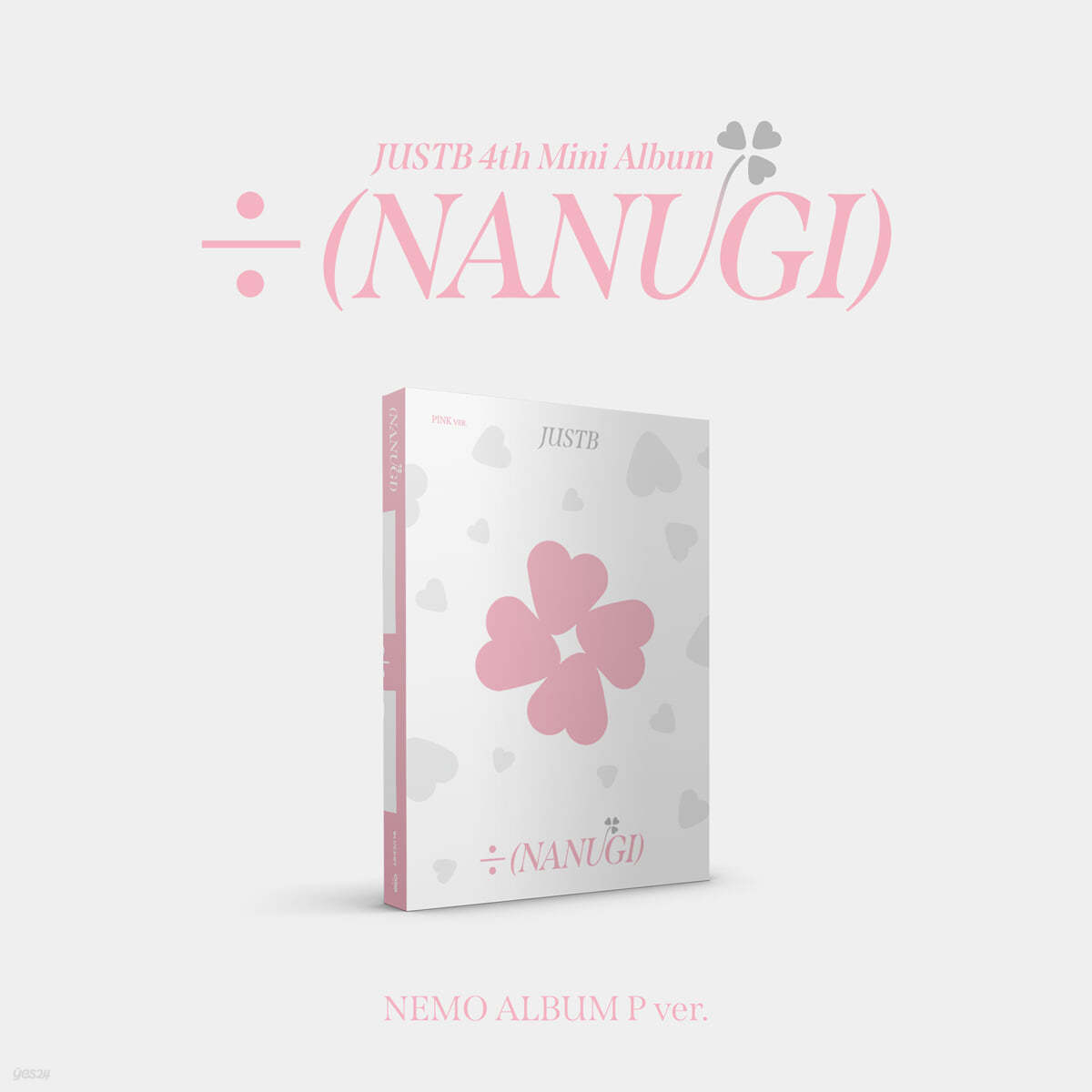 저스트비 (JUST B) - 미니앨범 4집 : &#247; (NANUGI) [Nemo Album] [Pink ver.]