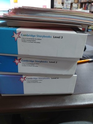 cambridge storybooks(1단계17권(박스미포함)2,3,4,단계 18권 (박스포함) 세트