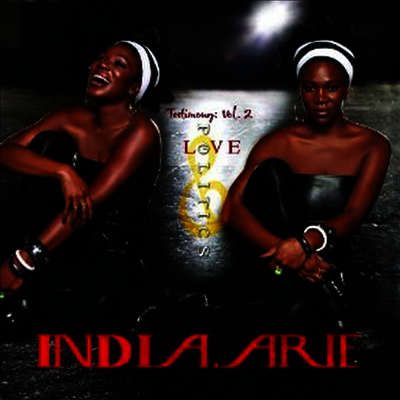 India. Arie — Testimony: Vol. 2, Love & Politics (Gatefold Cover) 앨범 커버