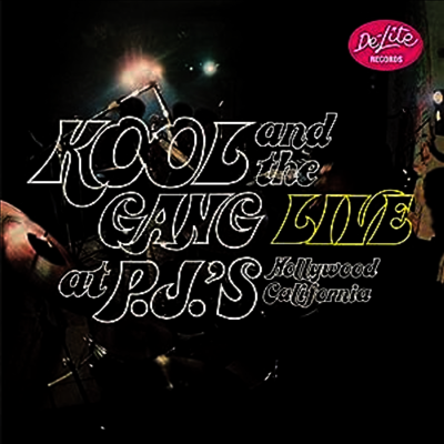 Kool & The Gang — Live At P.J.S (Gatefold) 앨범 커버