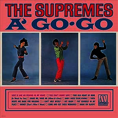 Supremes Feat. Diana Ross — The Supremes A Go-Go 앨범 커버