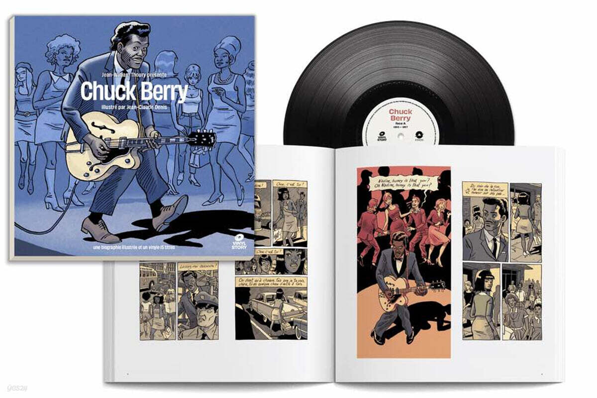 척 베리 걸작 모음집 (Chuck Berry illustration by  Jean-C.Denis) [LP]