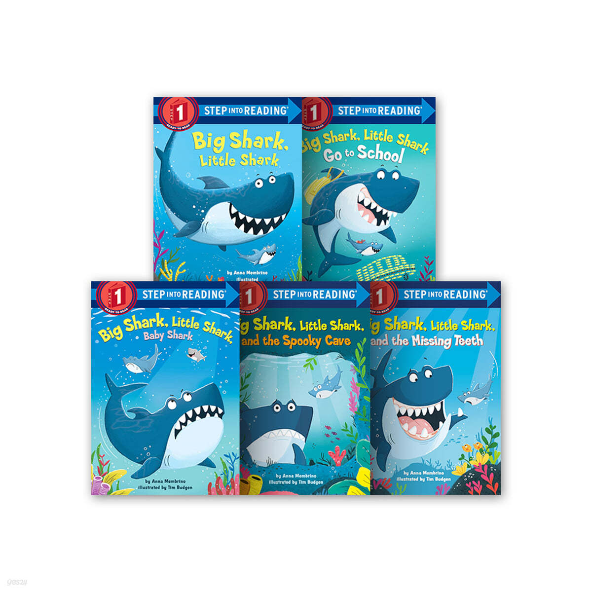 Step Into Reading 1 : Big Shark, Little Shark 5종 세트