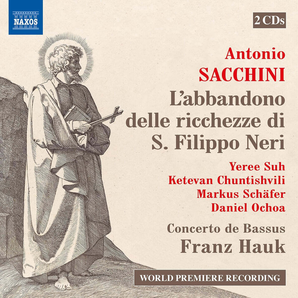 Franz Hauk 안토니오 사치니: 세속의 부유함을 버린 성(聖) 필립보 네리 (Sacchini: L'abbandono delle ricchezze di S. Filippo Neri)