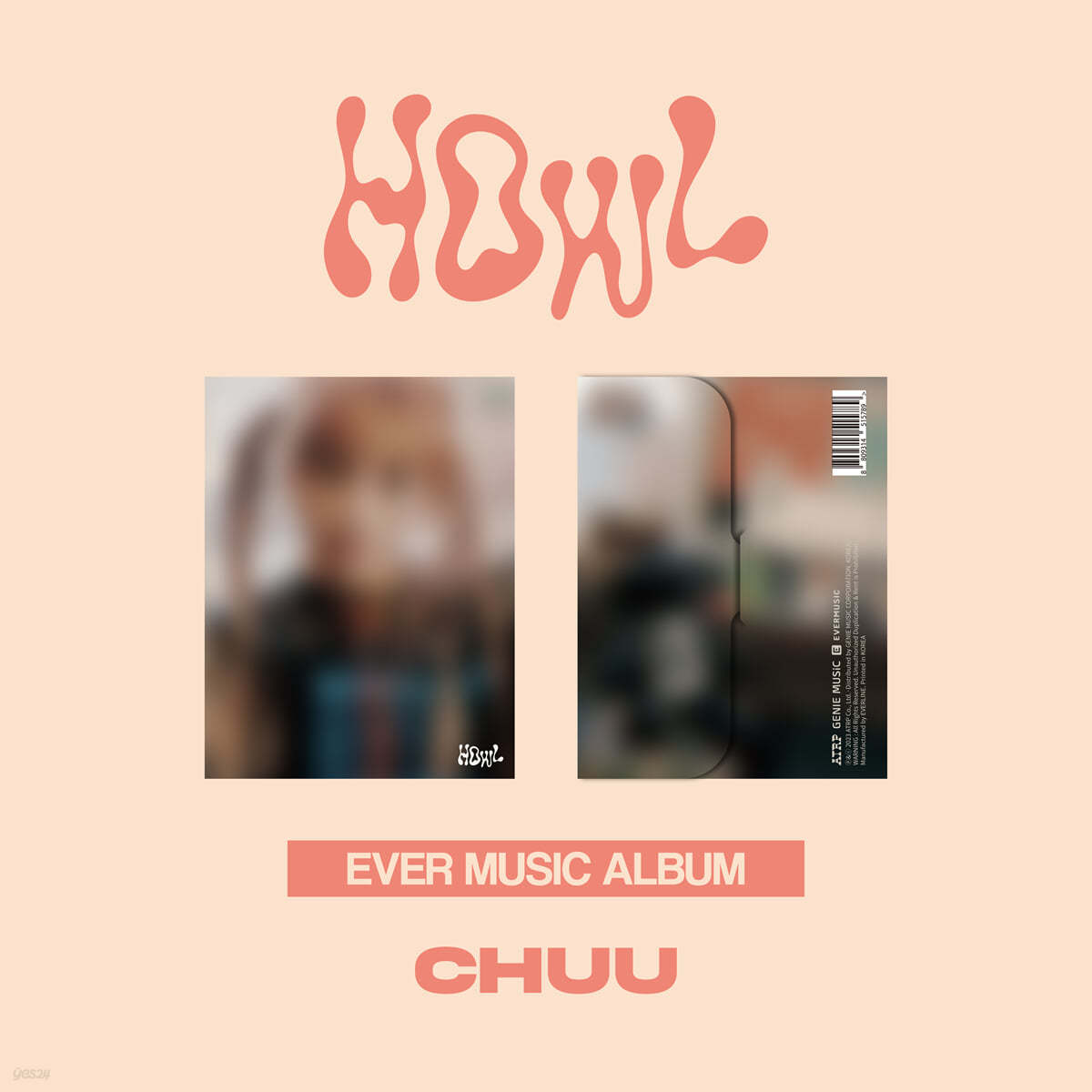 츄 (CHUU) - 미니앨범 1집 : Howl [EVER MUSIC ALBUM]