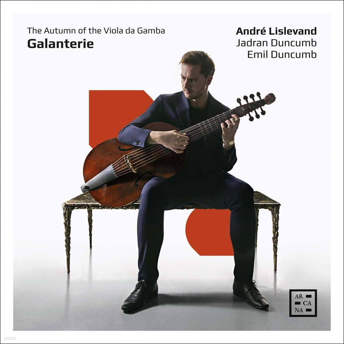 Andre Lislevand 비올라 다 감바 연주집 - 바흐, 텔레만, 아벨 (Galanterie: The Autumn of the Viola da Gamba)