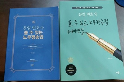 문일 변호사 쓸 수 있는 노무쟁송법 세트 (출제예상약술집)