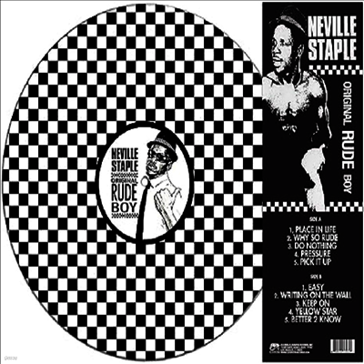 Neville Staple — Rude Boy Returns (Picture Disc) 앨범 커버